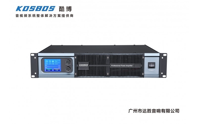彩屏智顯兩通道專業(yè)功放