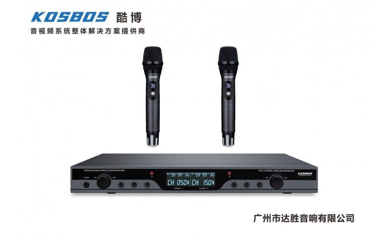 一拖二無線話筒